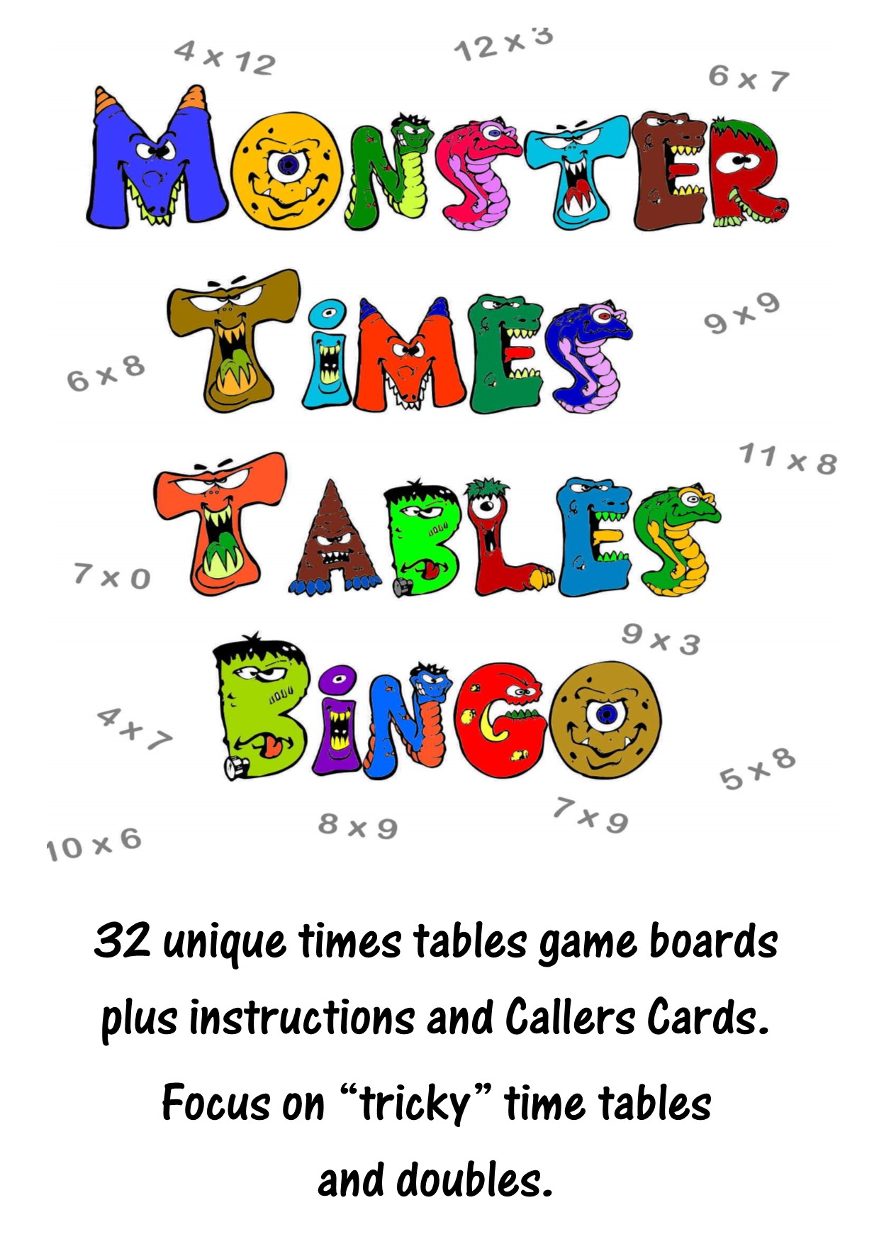 monster-times-tables-bingo-monster-sciences